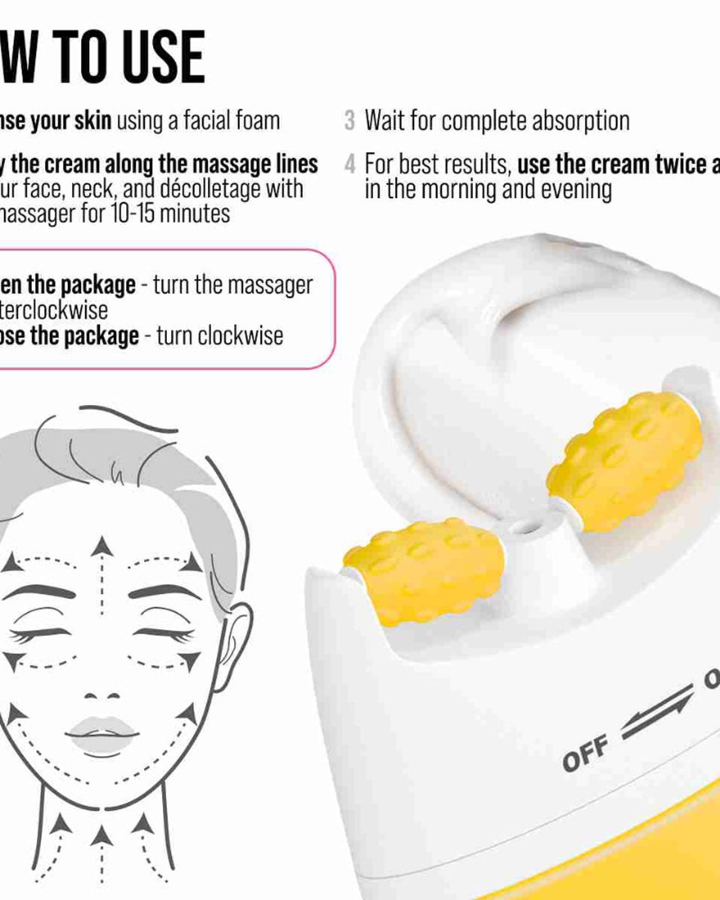 7DAYS Face Lift Cream with Collagen - Korean Skincare Face Moisturizer 40ml