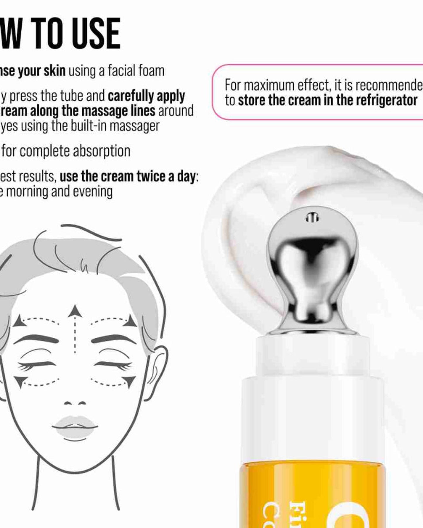 7DAYS Eye Cream with Collagen - Korean Skincare 18ml