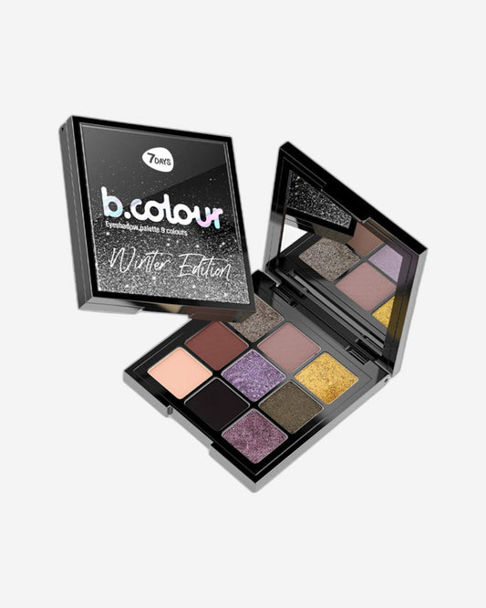 7DAYS B.COLOUR Eyeshadow Palette - 01 Queen Alexa Winter Edition