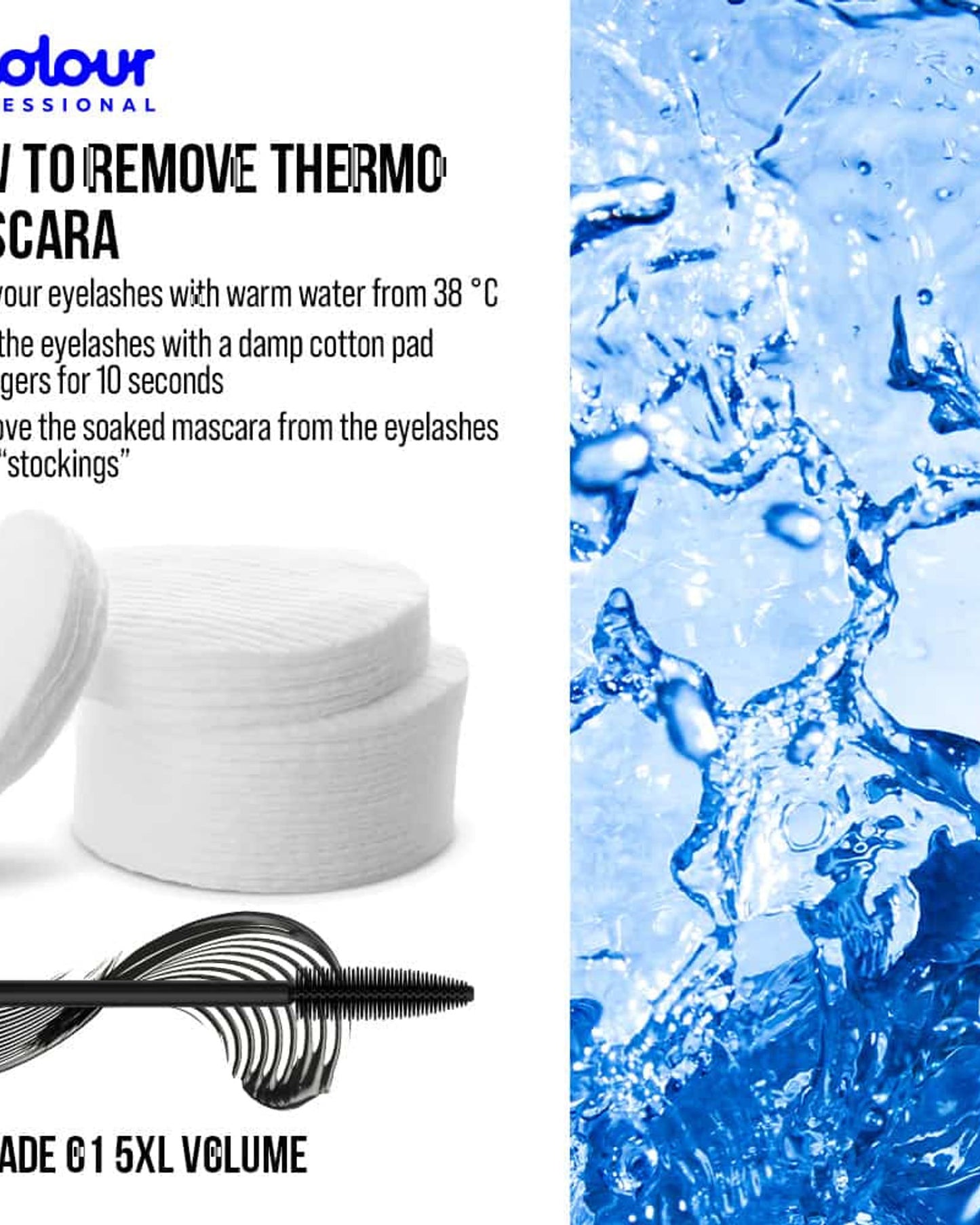 B.COLOUR PROFESSIONAL 5XL Volume Black Mascara