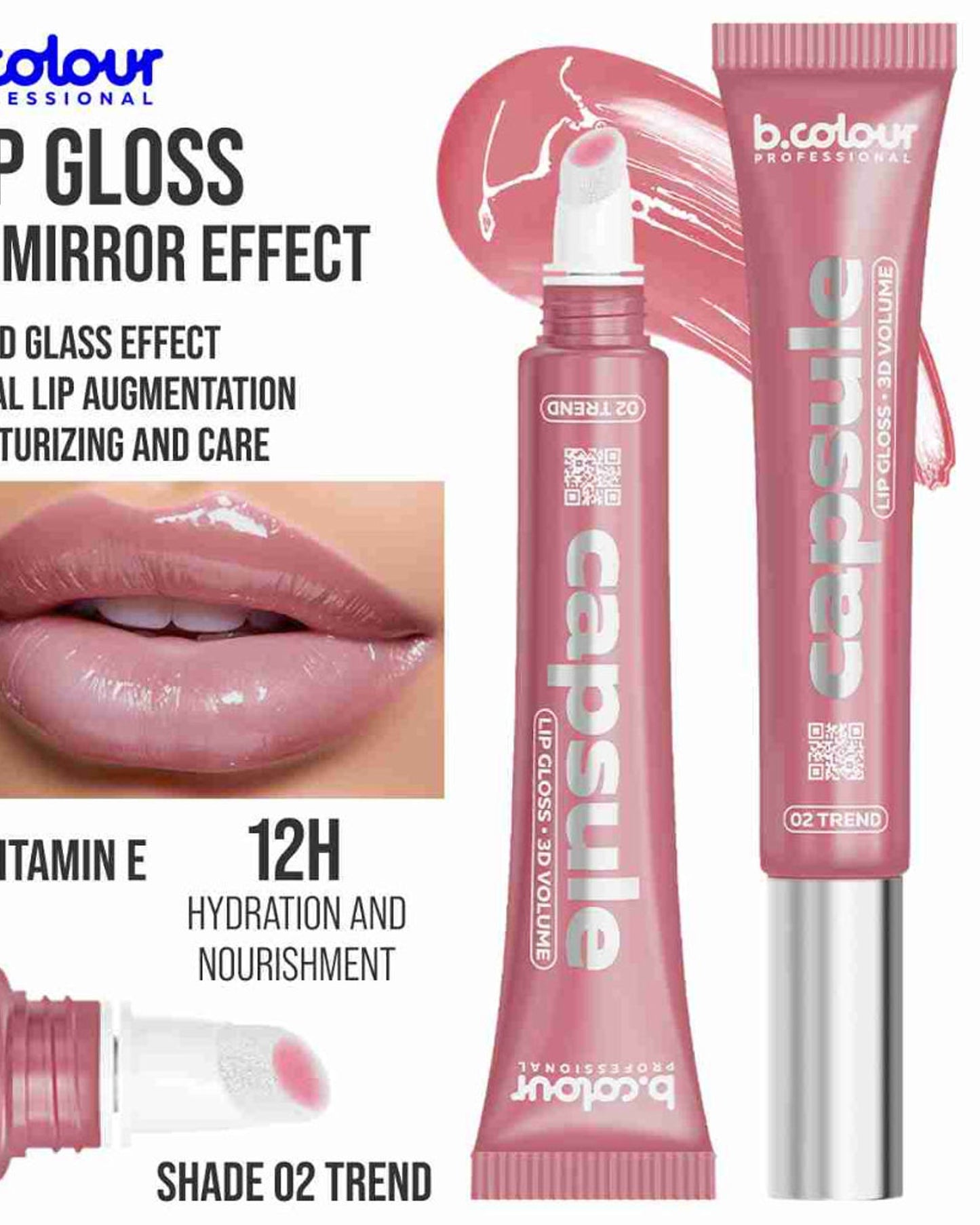 B.COLOUR PROFESSIONAL CAPSULE 02 Trend Lip Gloss