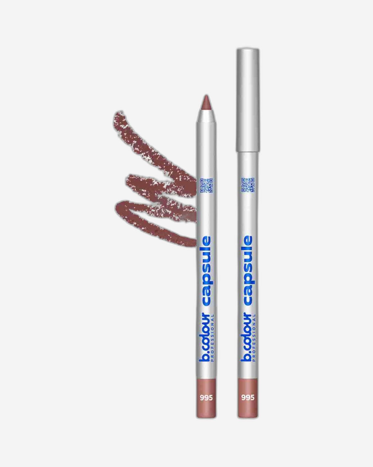 B.COLOUR PROFESSIONAL Lip Liner 995 - Long-Lasting Brown Matte Lip Pencil