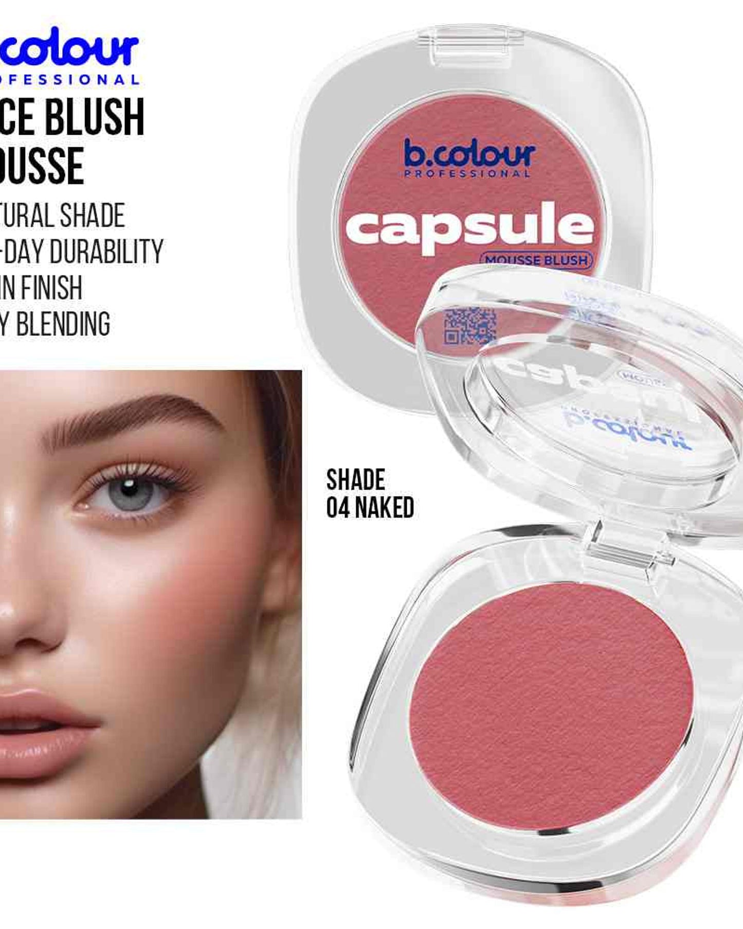 B.COLOUR PROFESSIONAL Cream Blush 04 Naked
