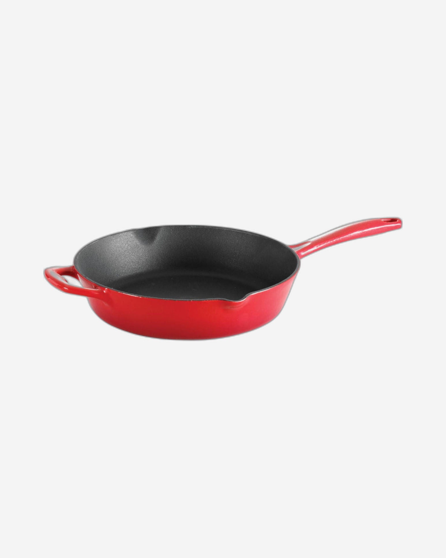 Tramontina Brazil Series 1000 10 Inches Red Enameled Cast Iron Skillet