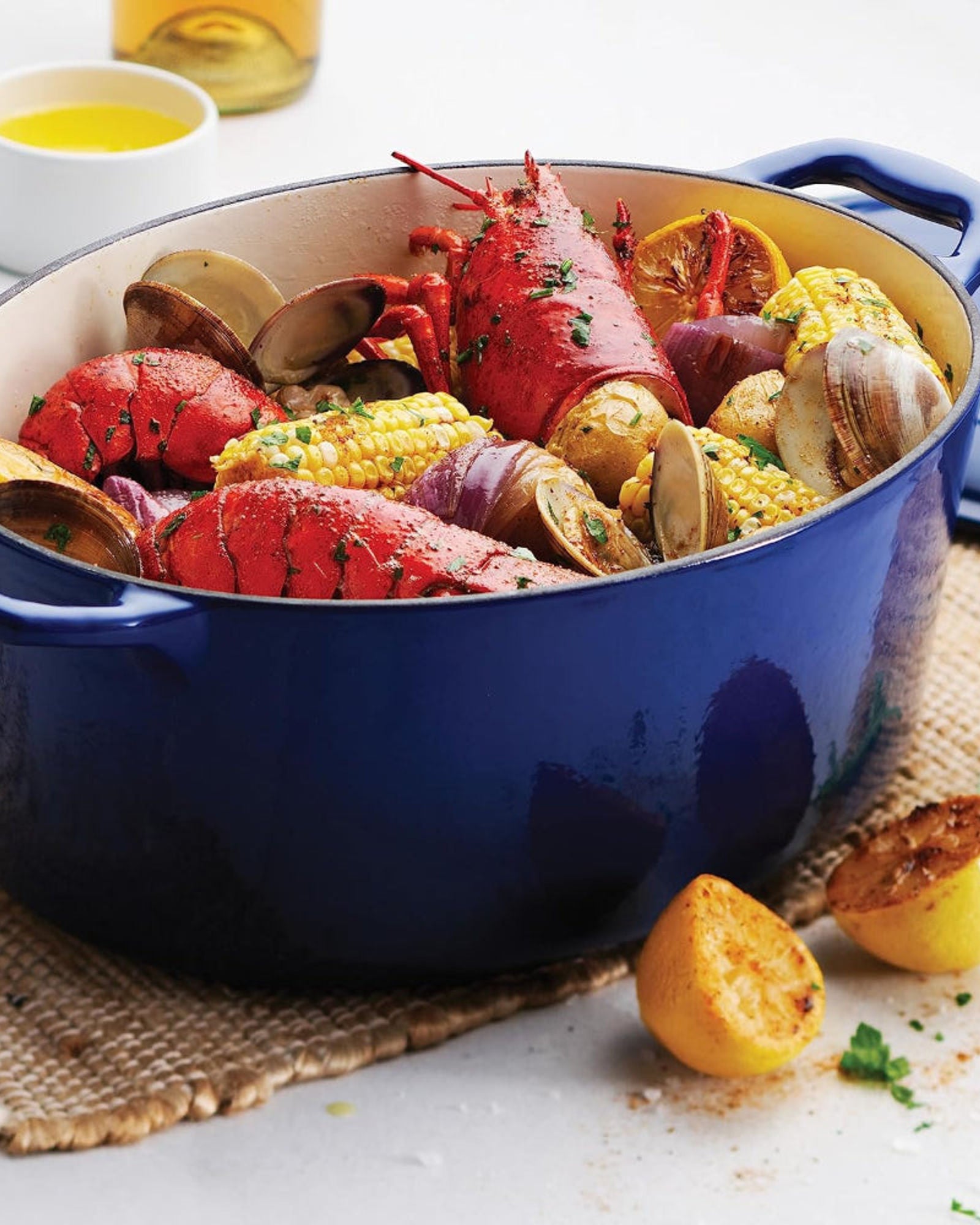 Tramontina Series 1000 Dutch Oven 7Qt Cobalt