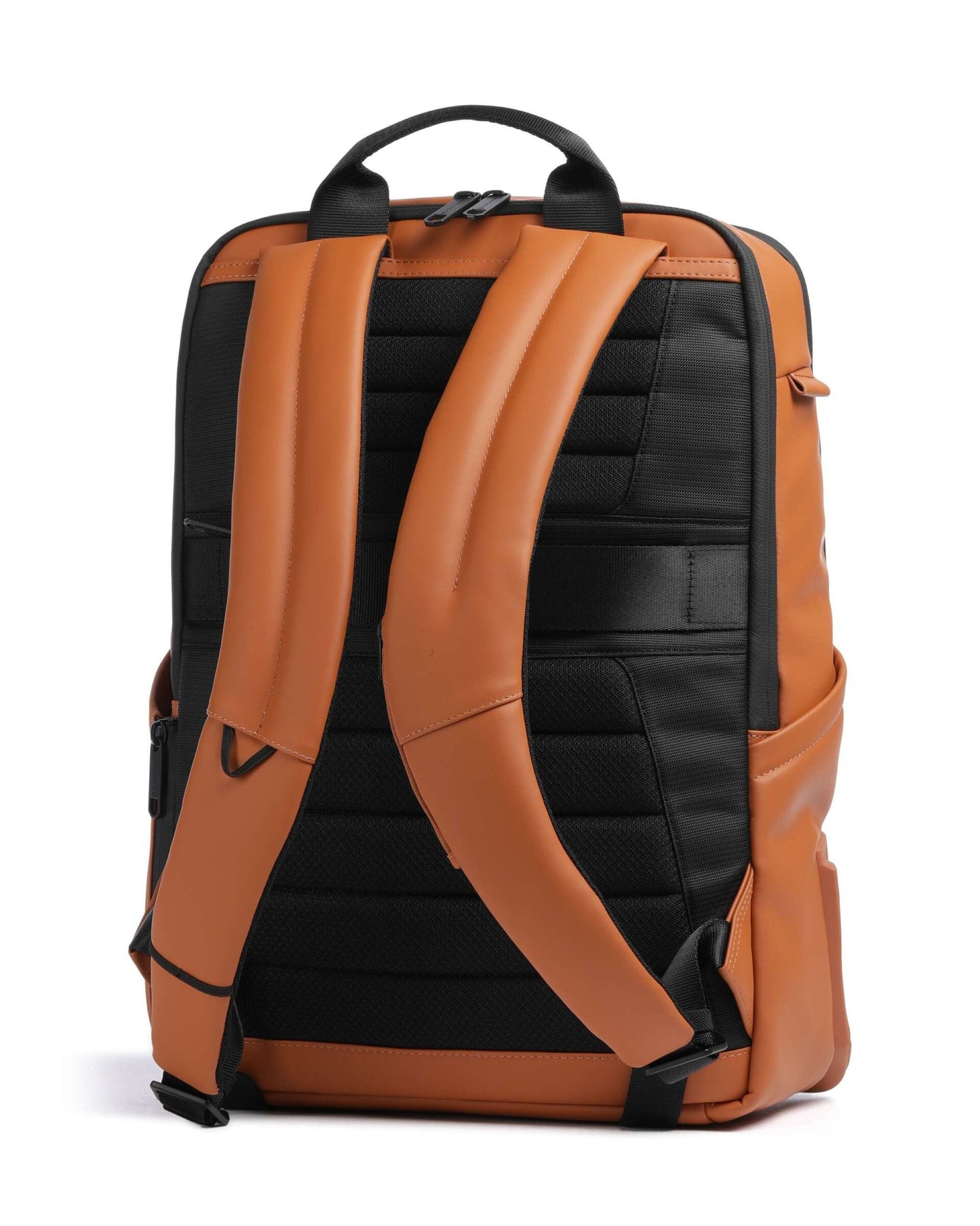Piquadro Corner Computer Backpack Tobacco Brown