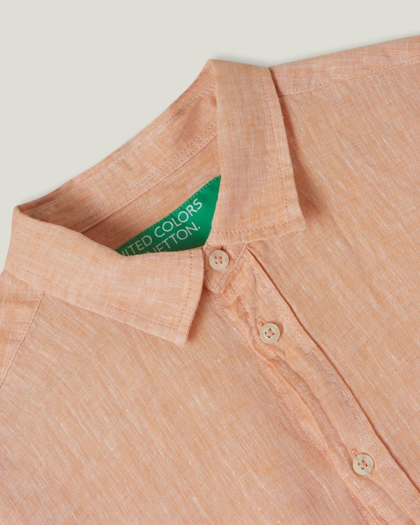 Shirt in pure linen
