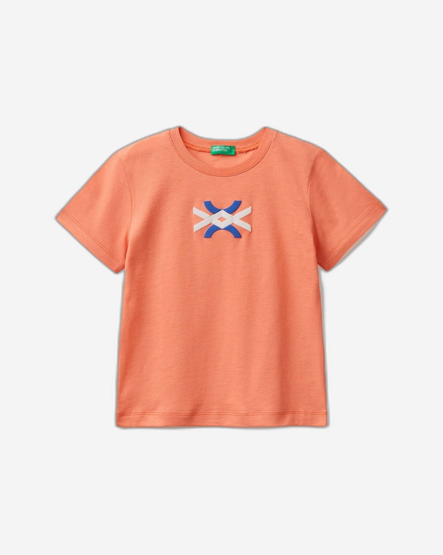100% organic cotton t-shirt with logo