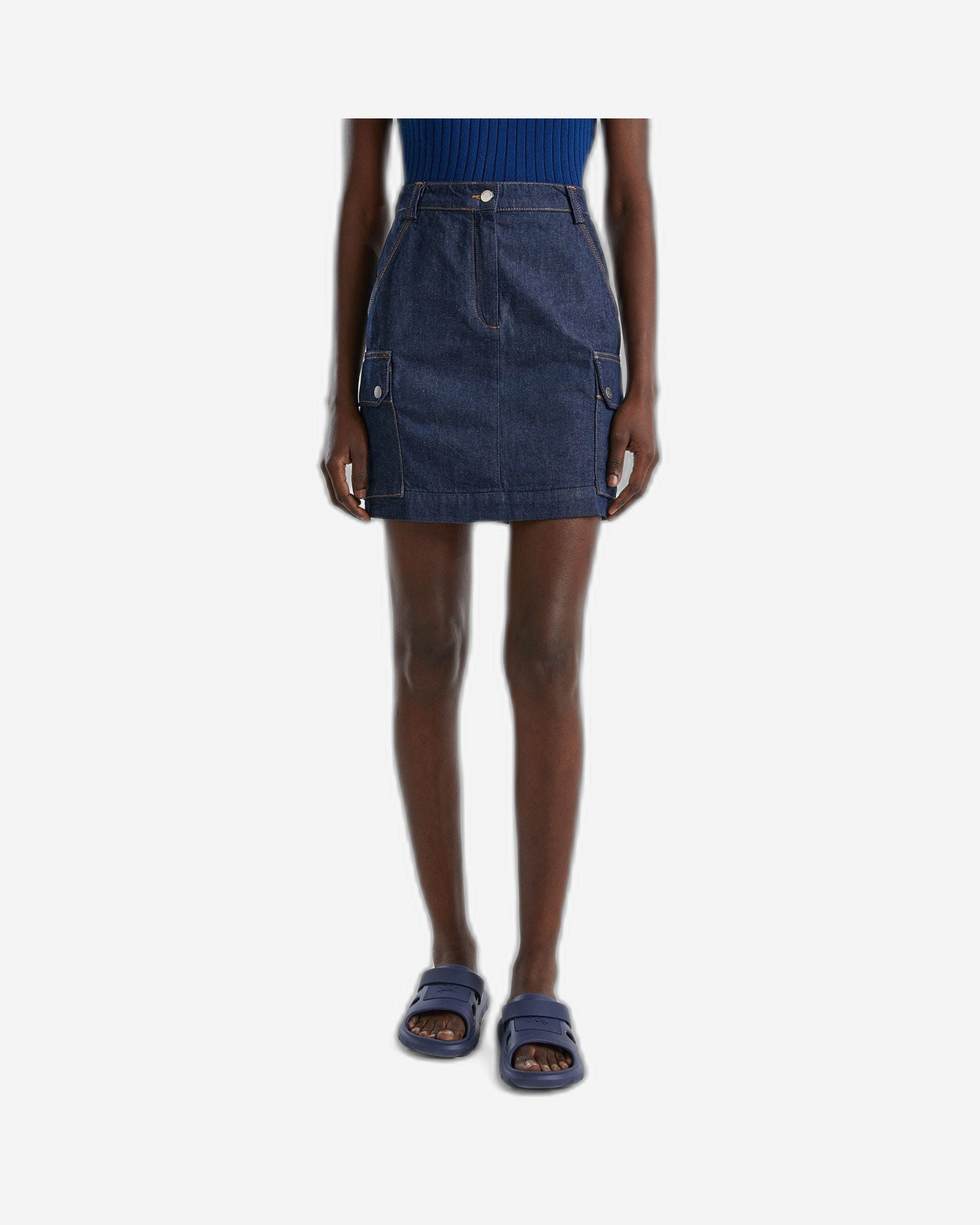 Mini skirt with cargo pockets