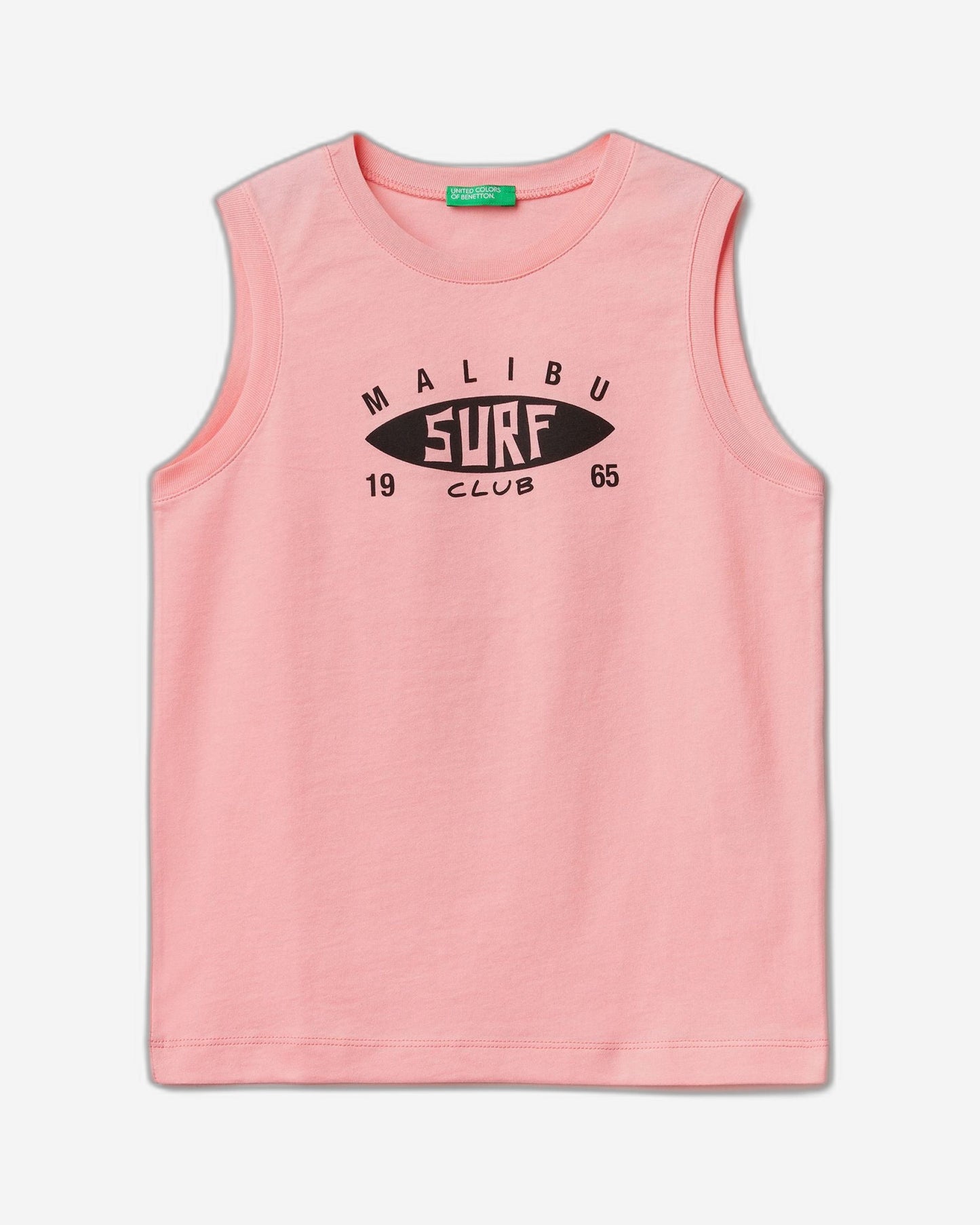 Tank top with text print