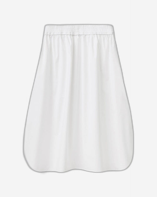 Midi skirt in 100% cotton