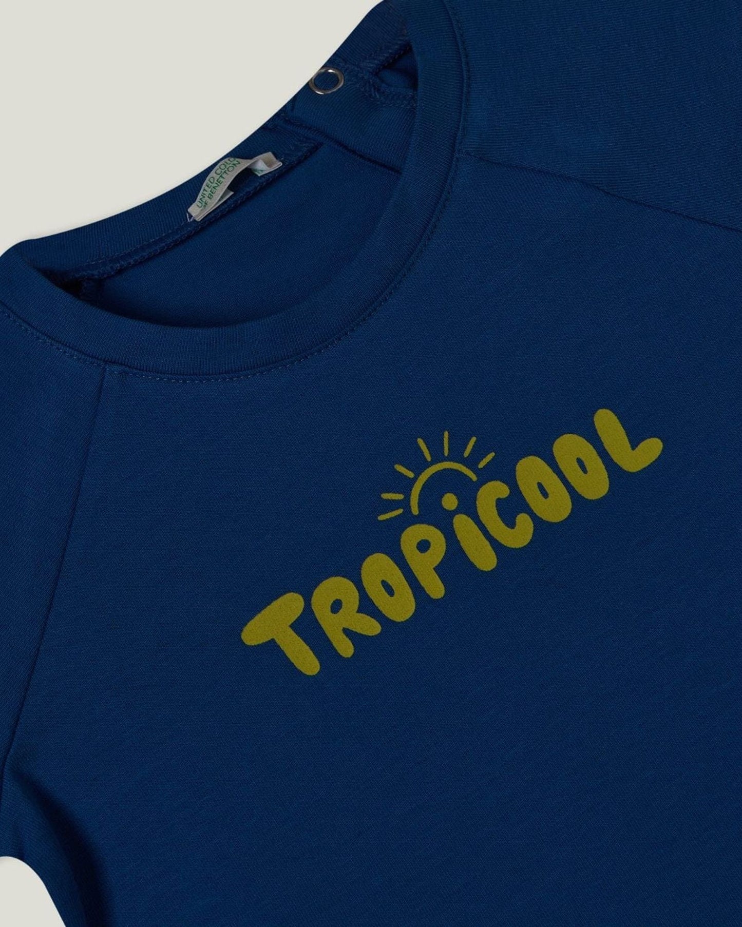 Stretch bodysuit with print