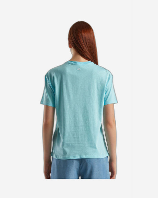 T-shirt with text print