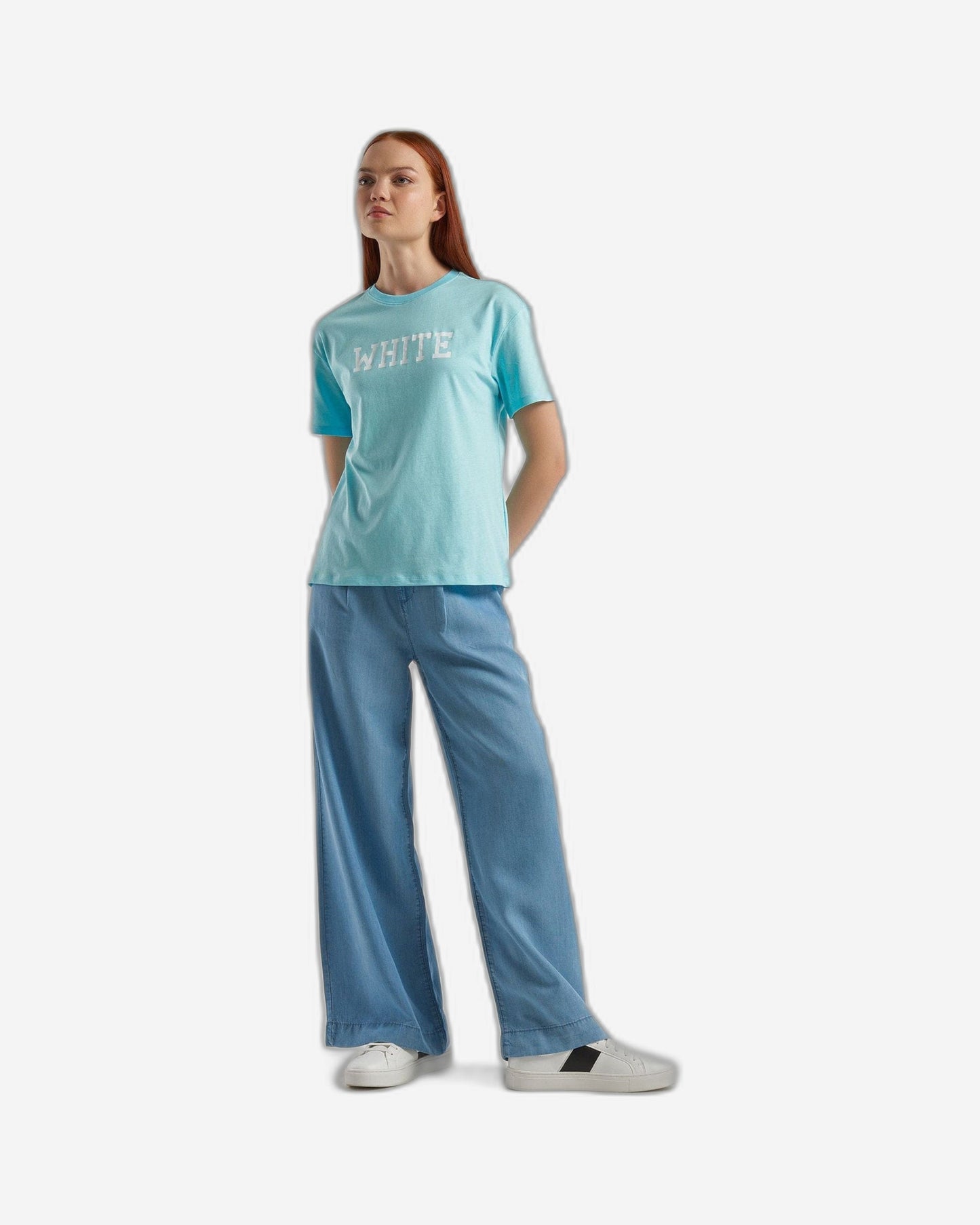 T-shirt with text print