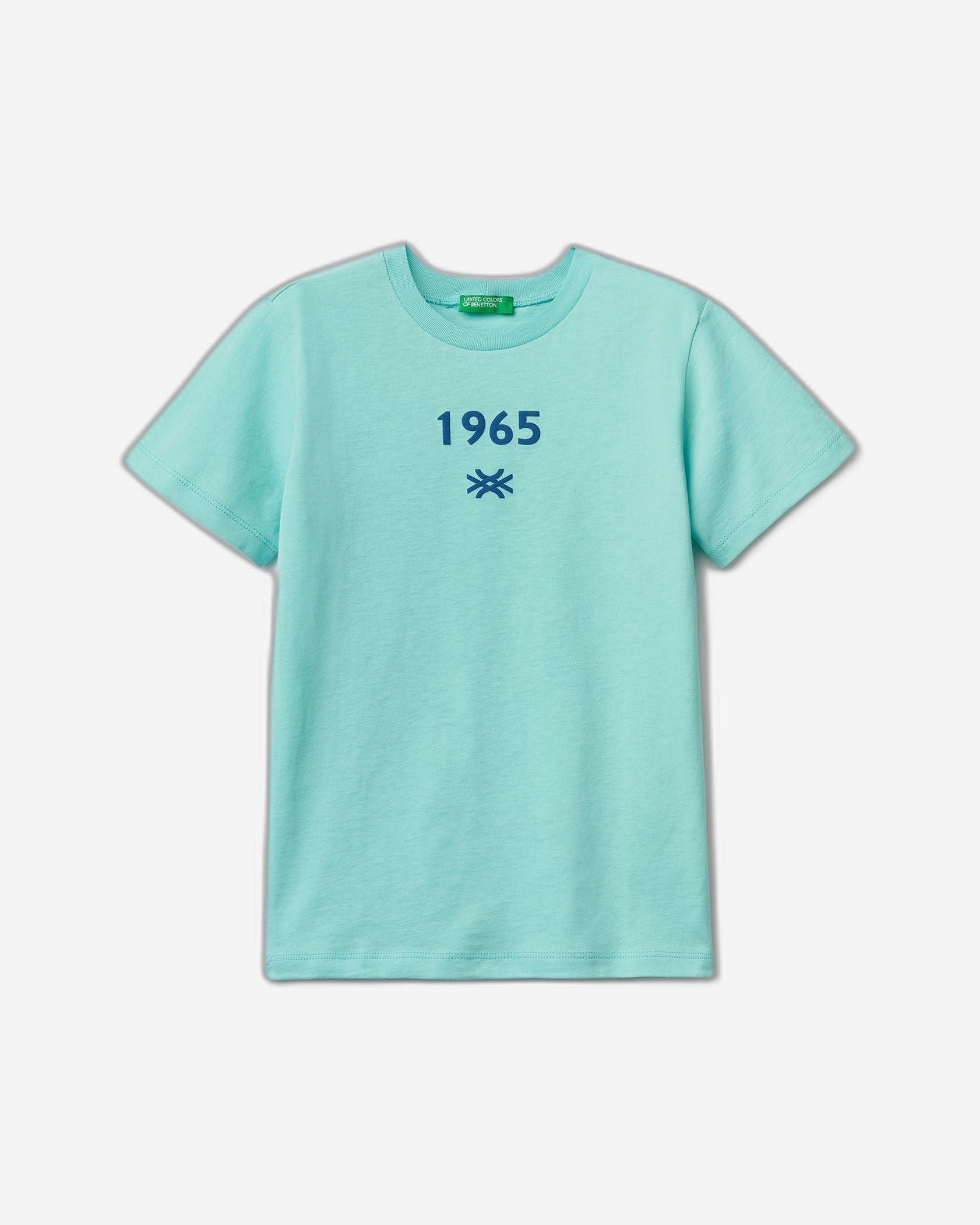 100% organic cotton t-shirt with logo