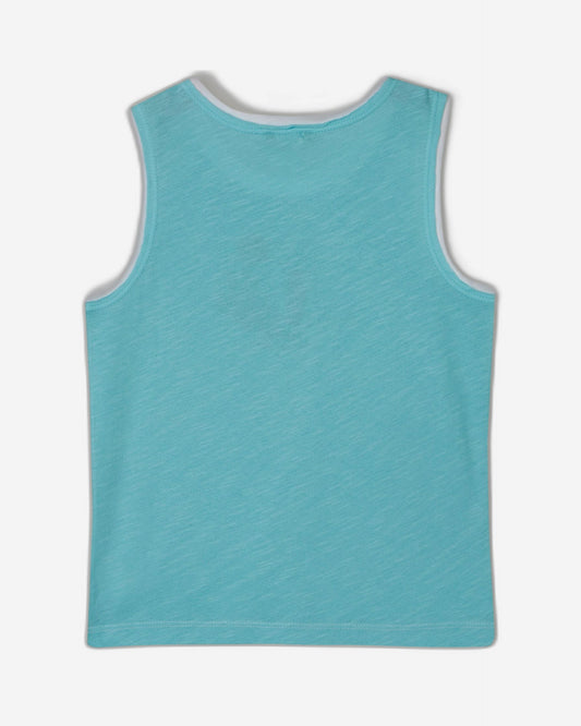 Lightweight tank top with print
