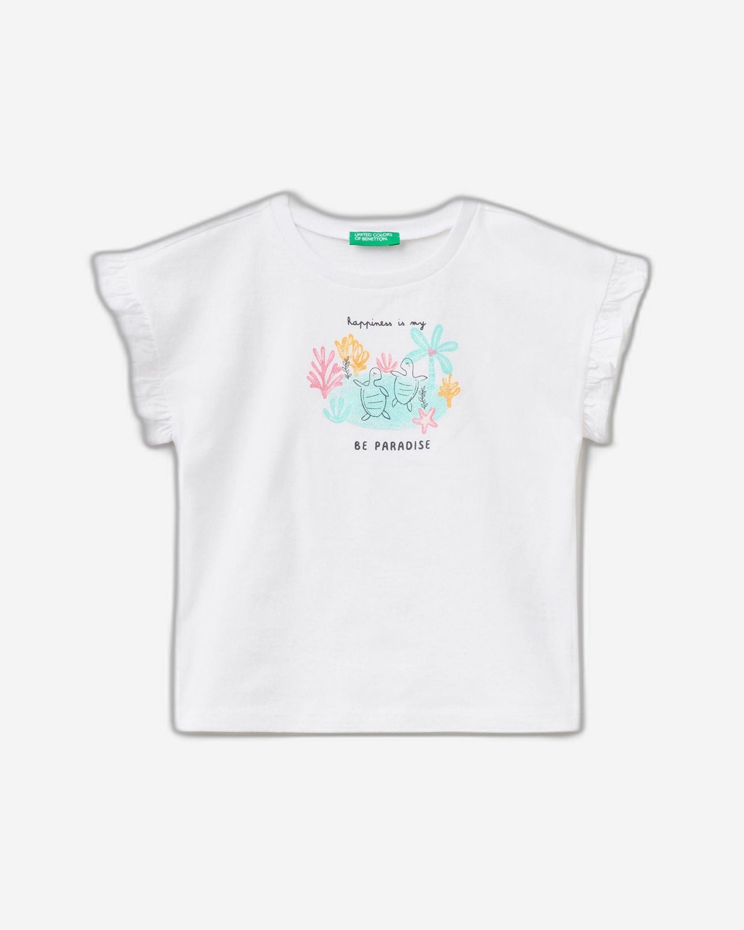T-shirt with water-based print
