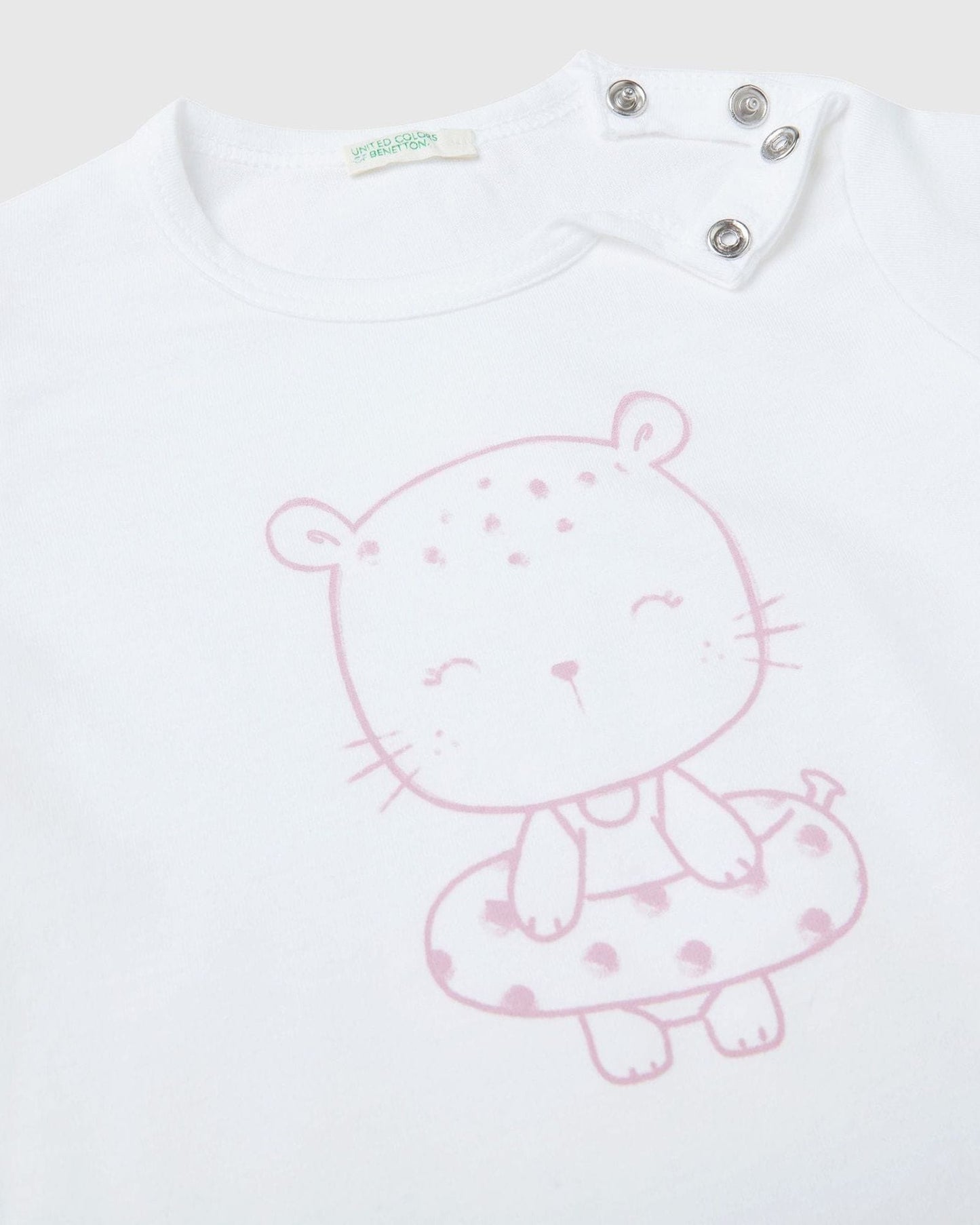 T-shirt with print in organic cotton