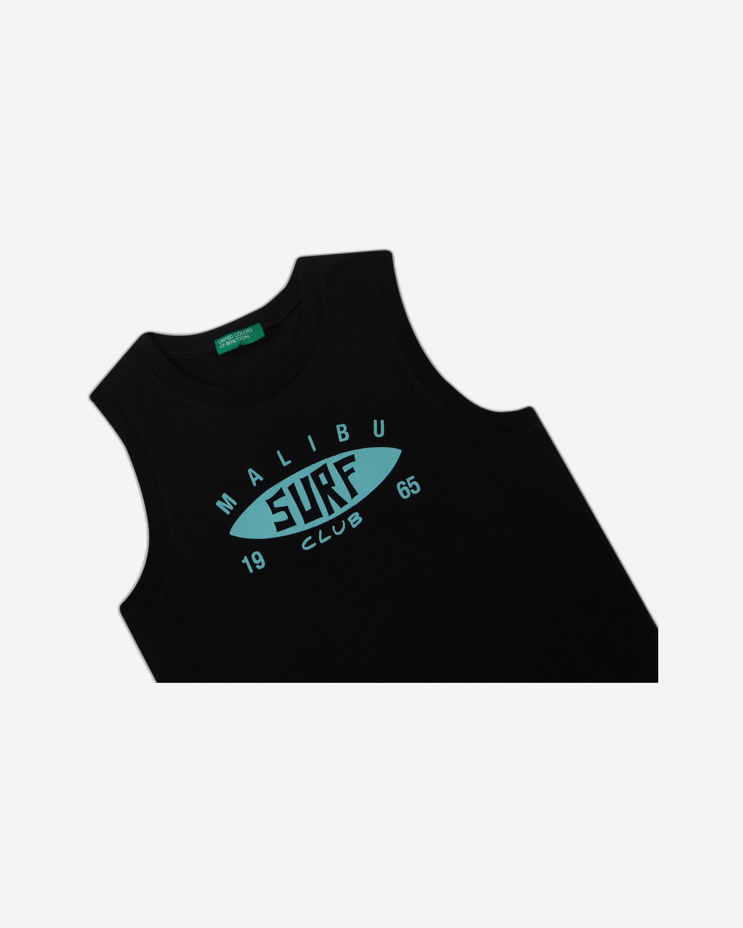 Tank top with text print
