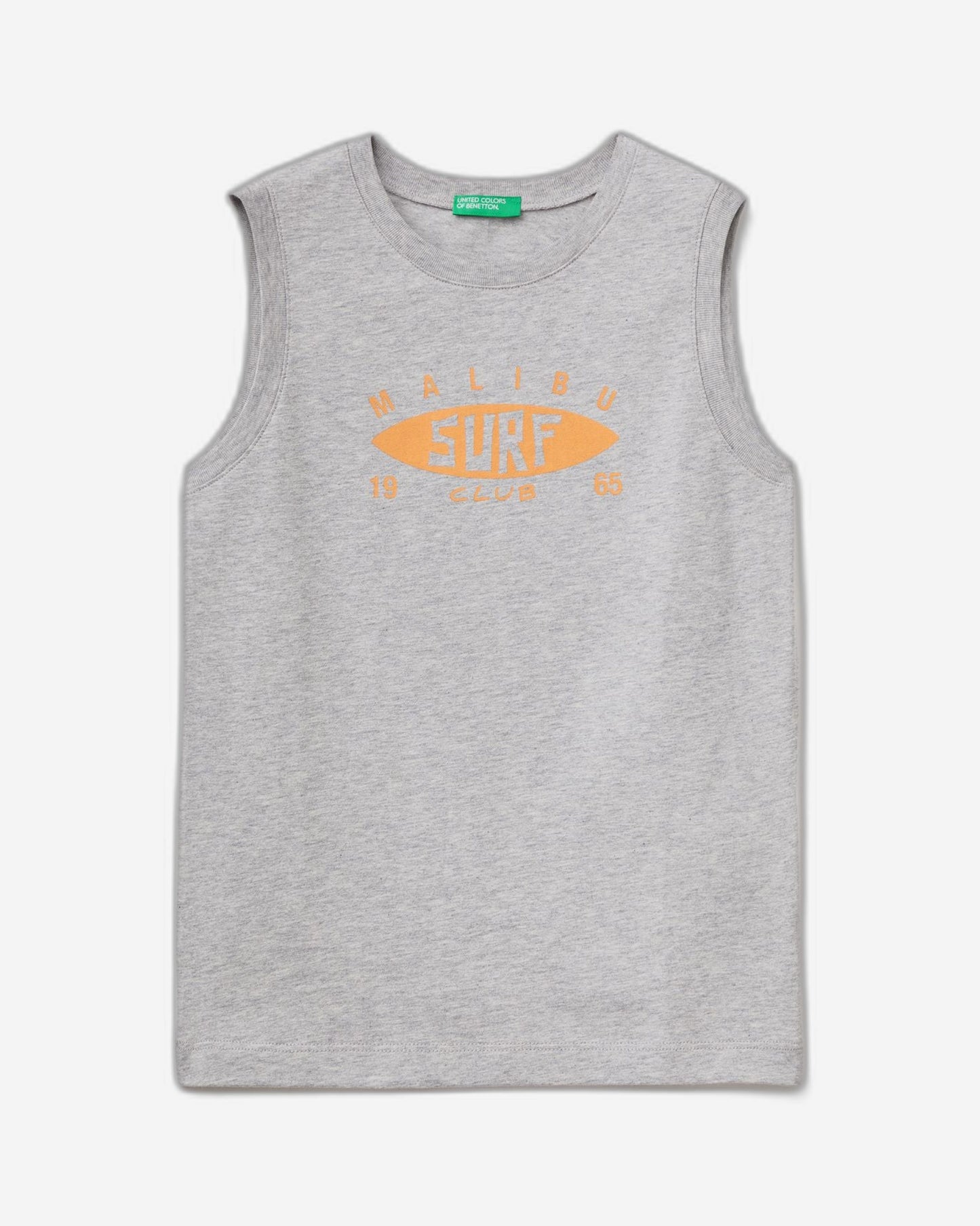 Tank top with text print