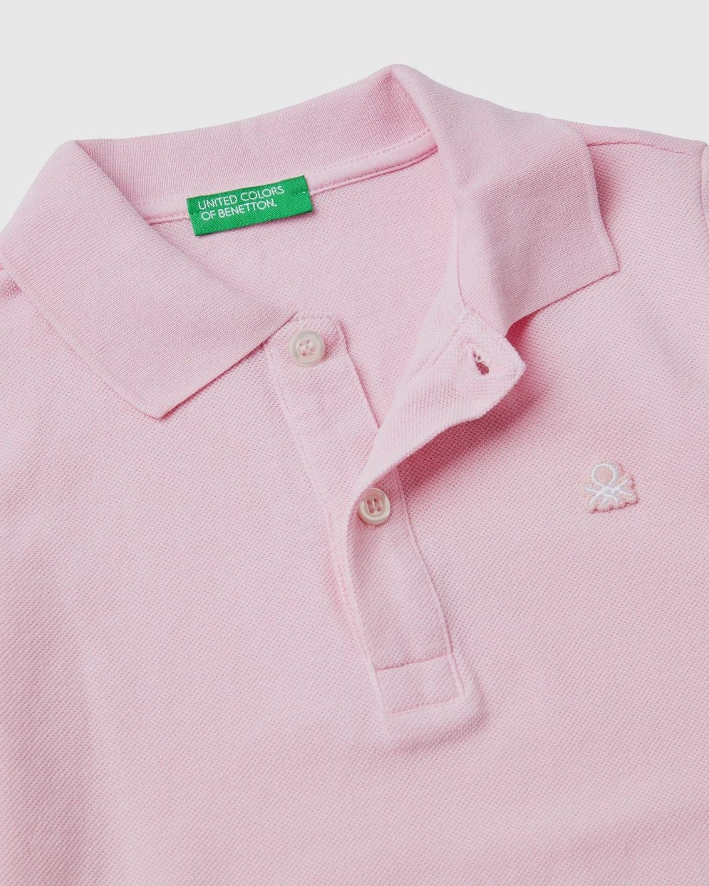 Short sleeve polo in organic cotton