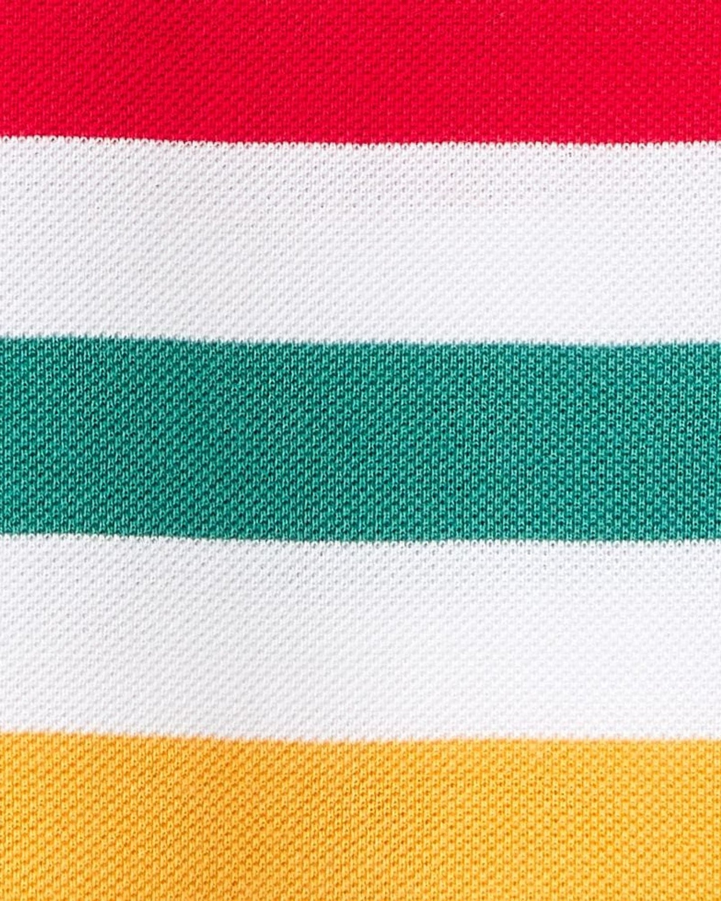 Short sleeve polo with stripes