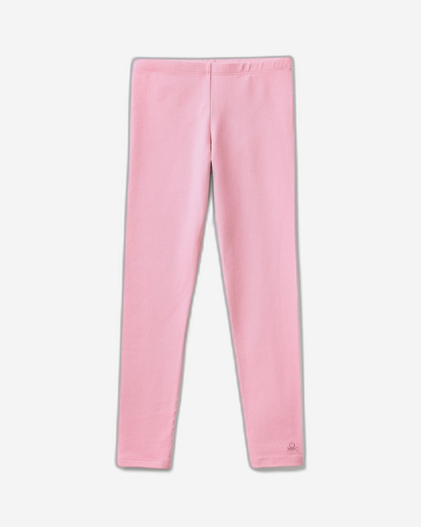 Leggings in stretch cotton with logo