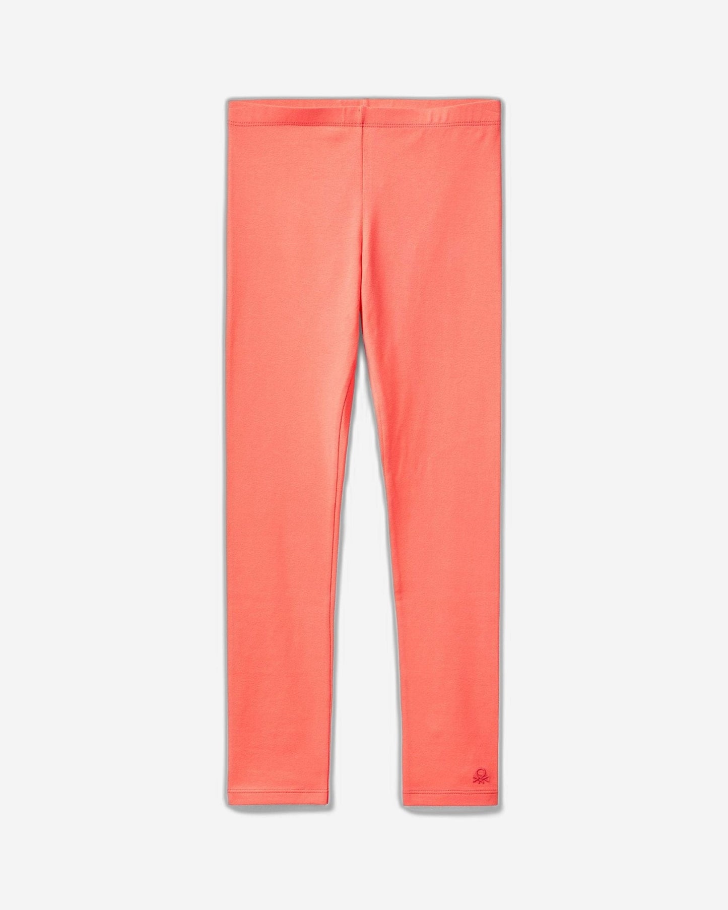 Leggings in stretch cotton with logo