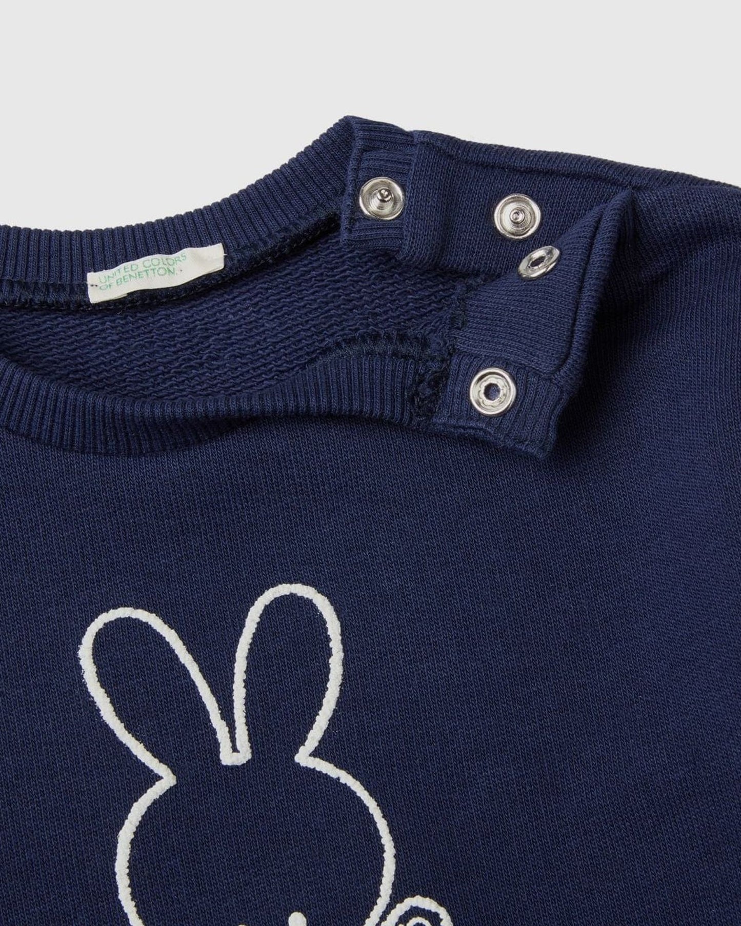 Soft sweatshirt in organic cotton with print