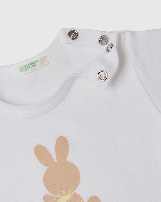 T-shirt in 100% organic cotton