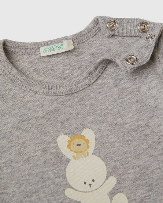 T-shirt in 100% organic cotton