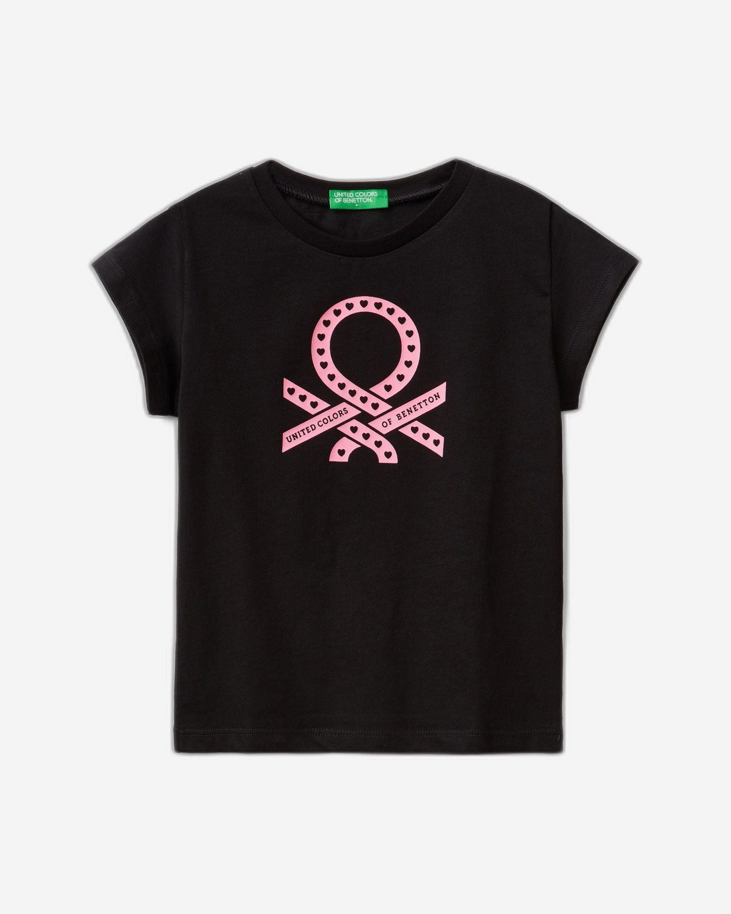 100% cotton t-shirt with logo