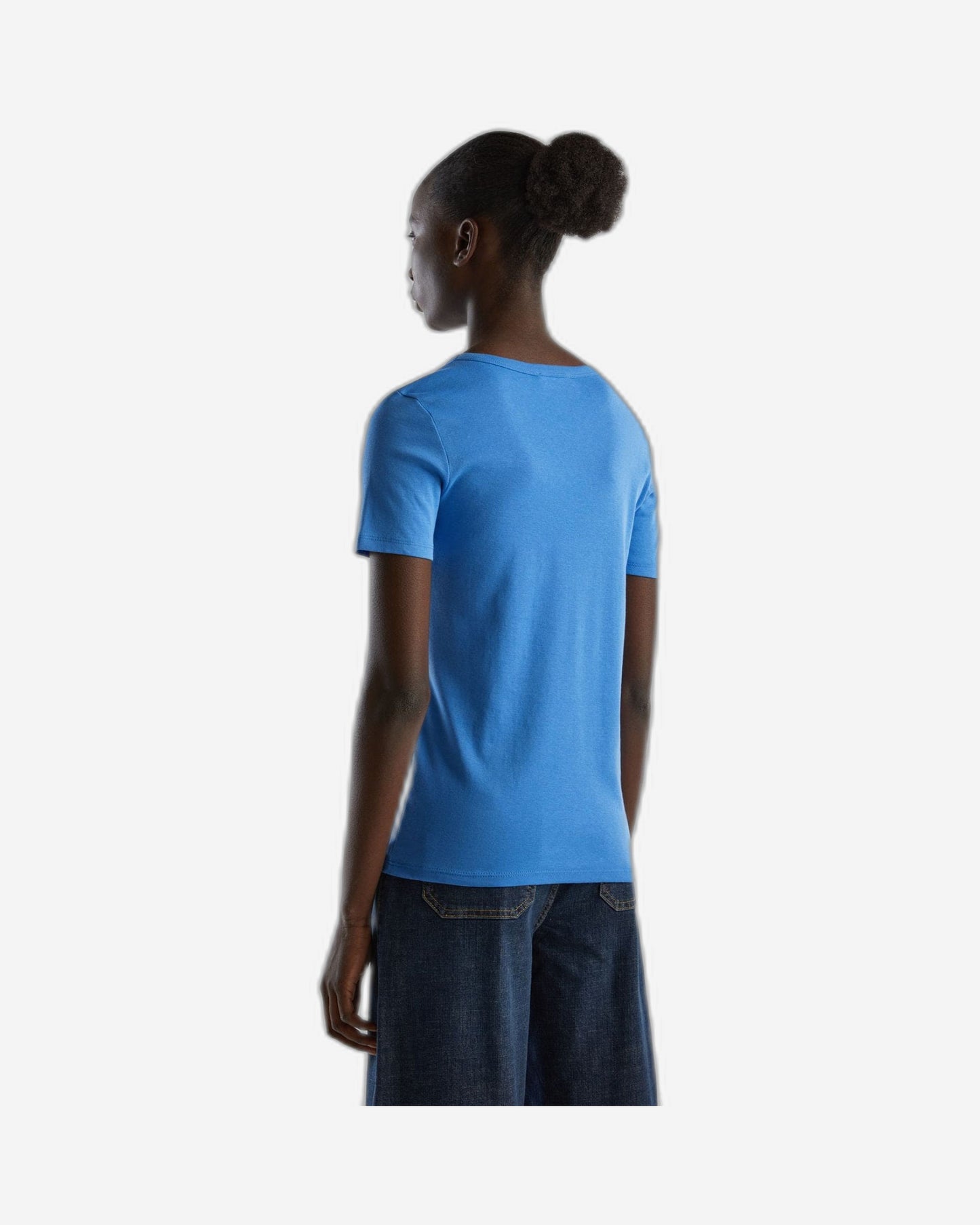 Long fiber cotton t-shirt