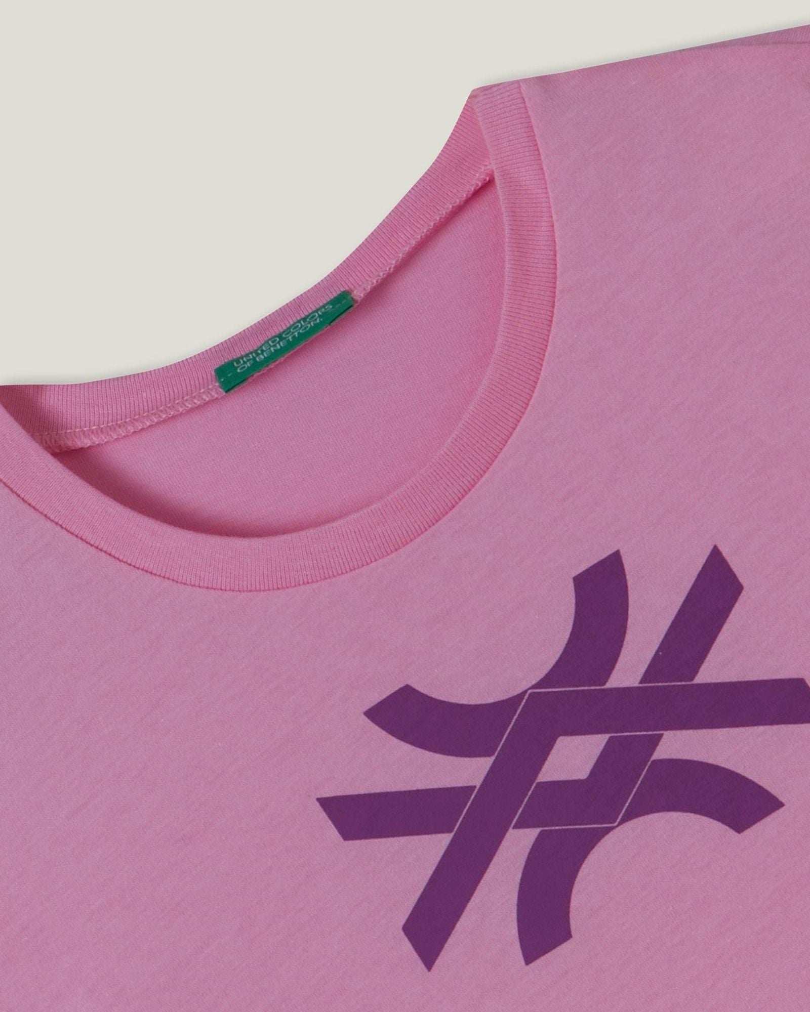 100% cotton t-shirt with logo