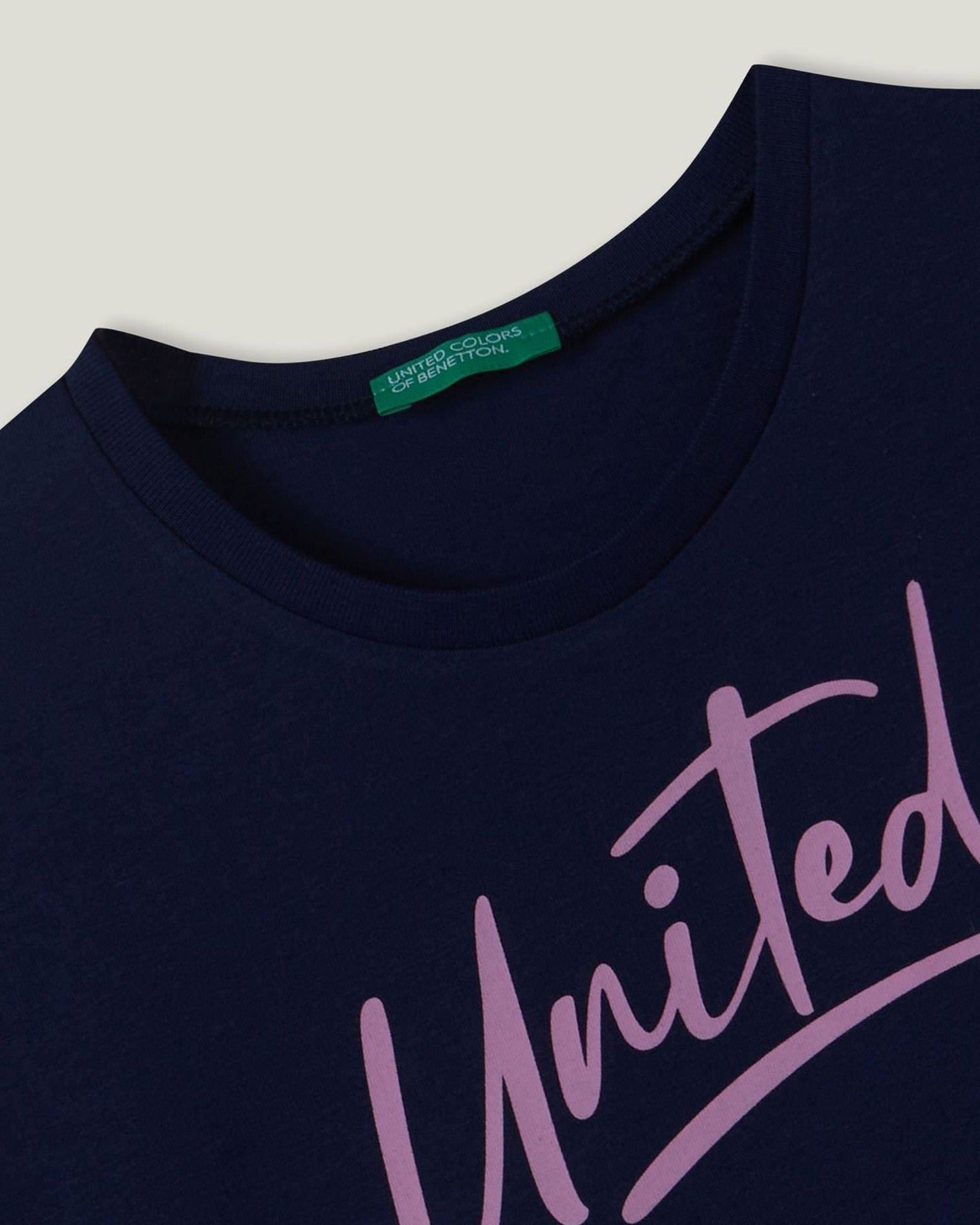 100% cotton t-shirt with logo