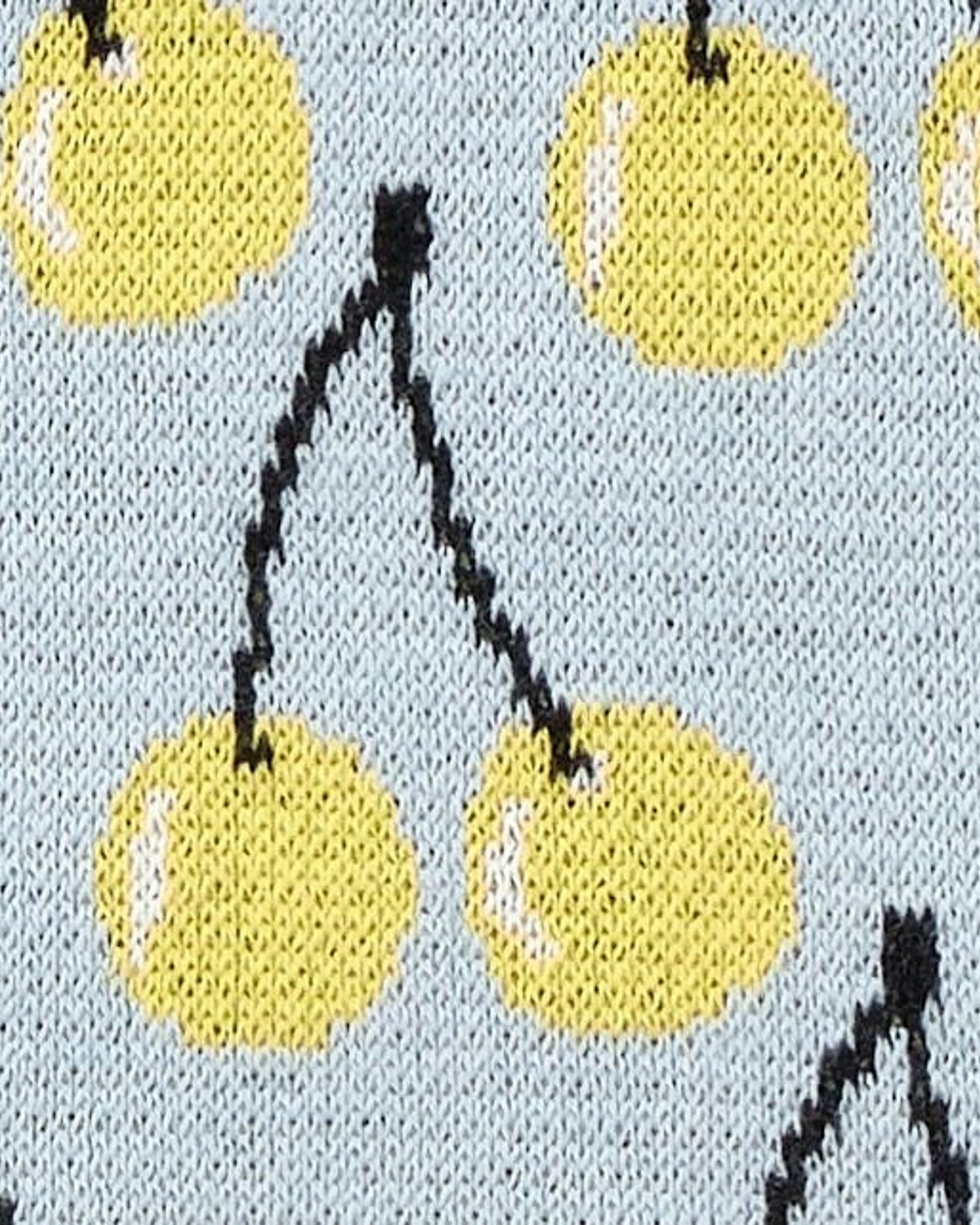 Culottes with fruit pattern