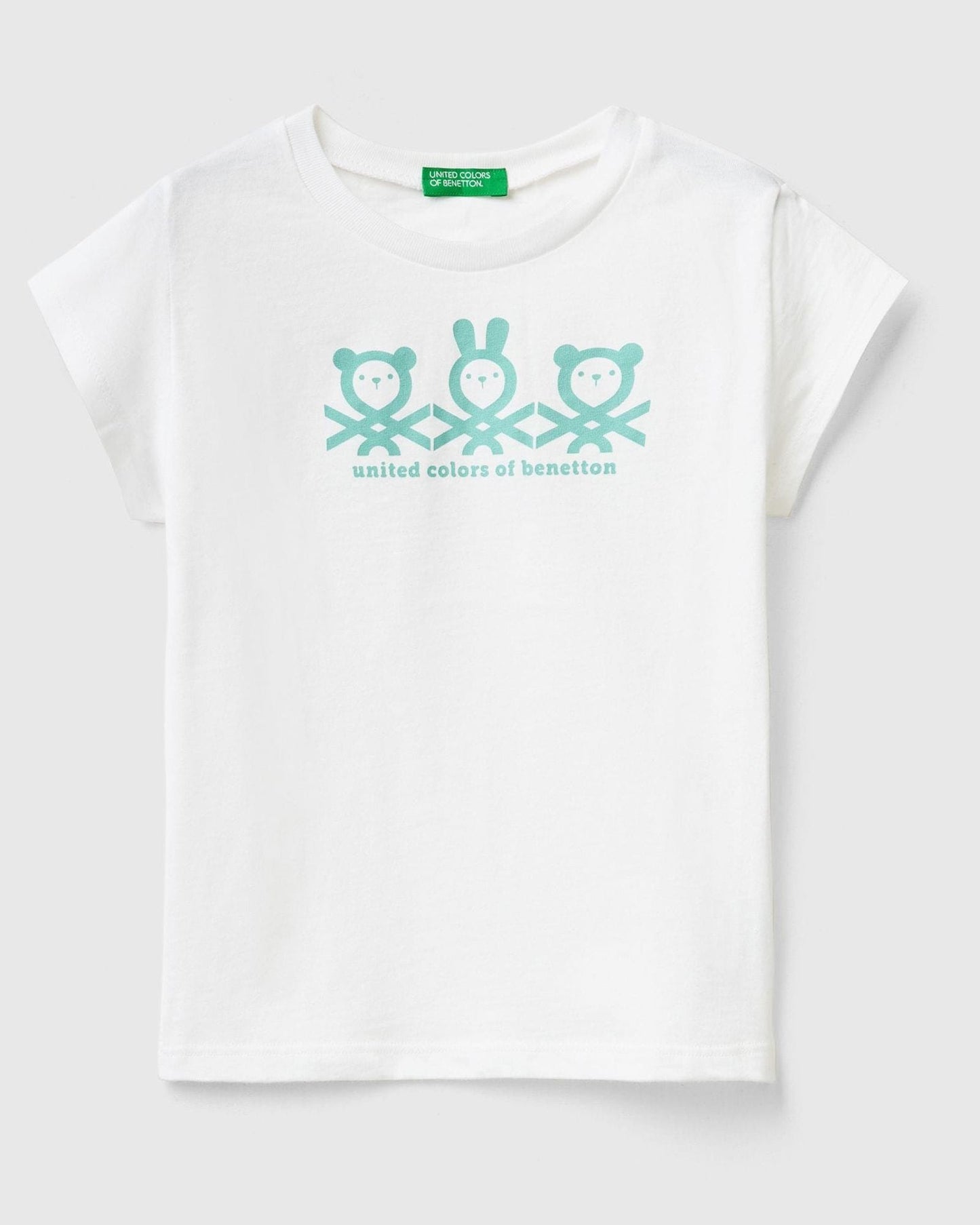 100% cotton t-shirt with logo