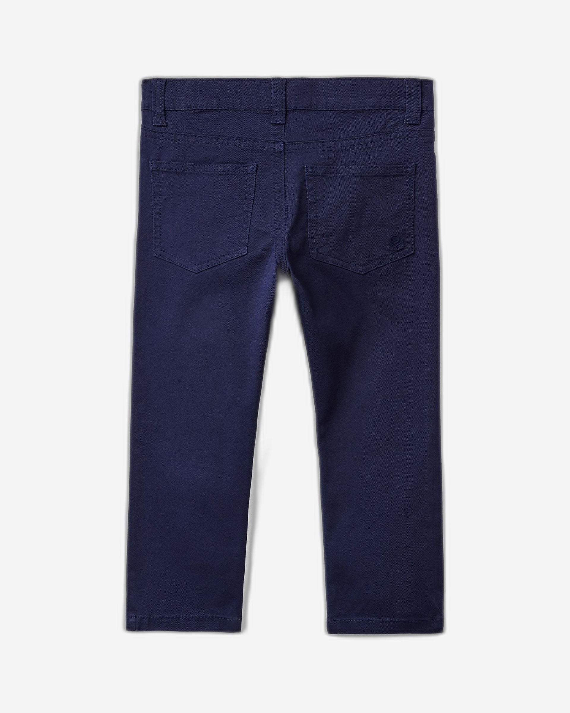 Five-pocket slim fit trousers