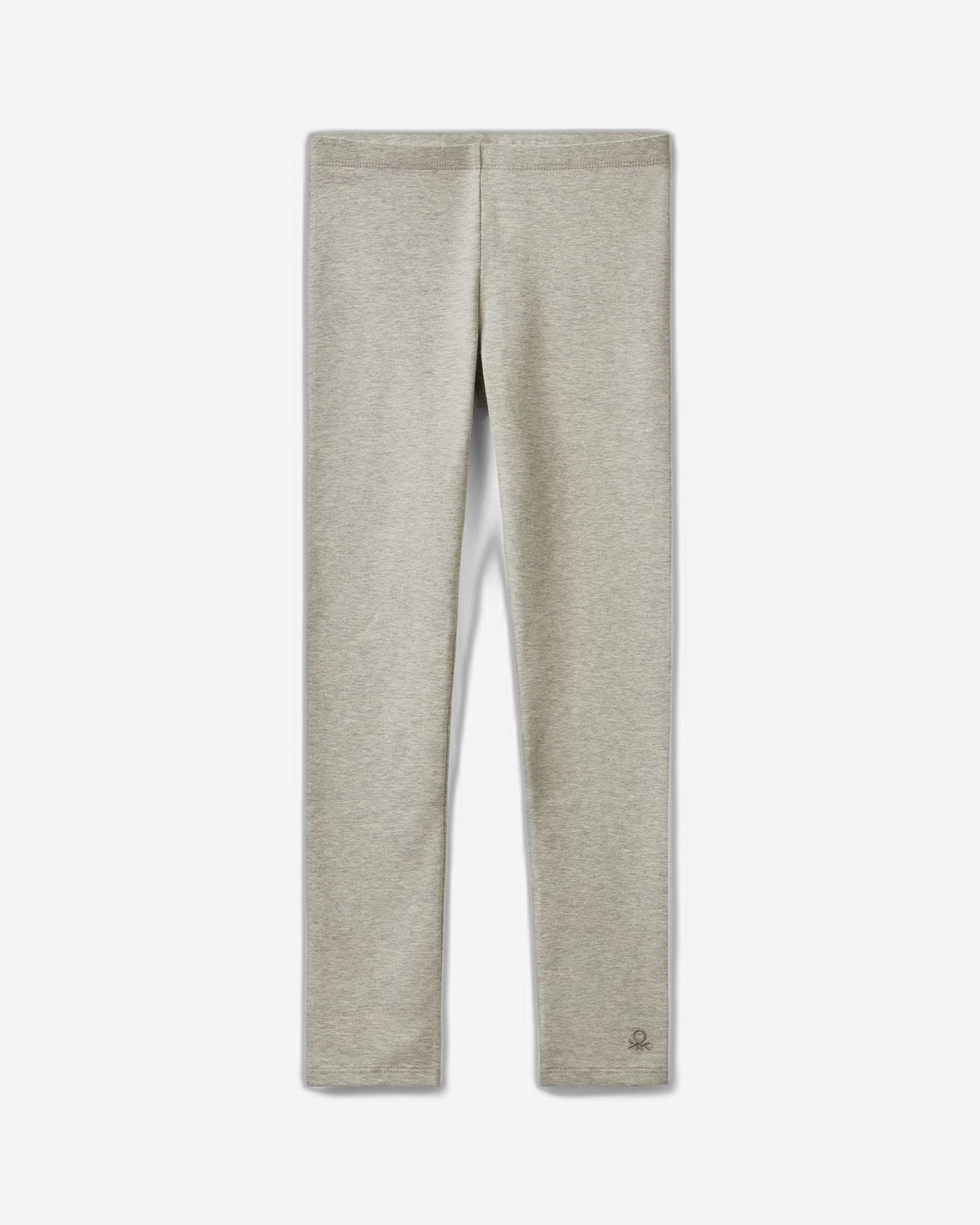 Leggings in stretch cotton with logo