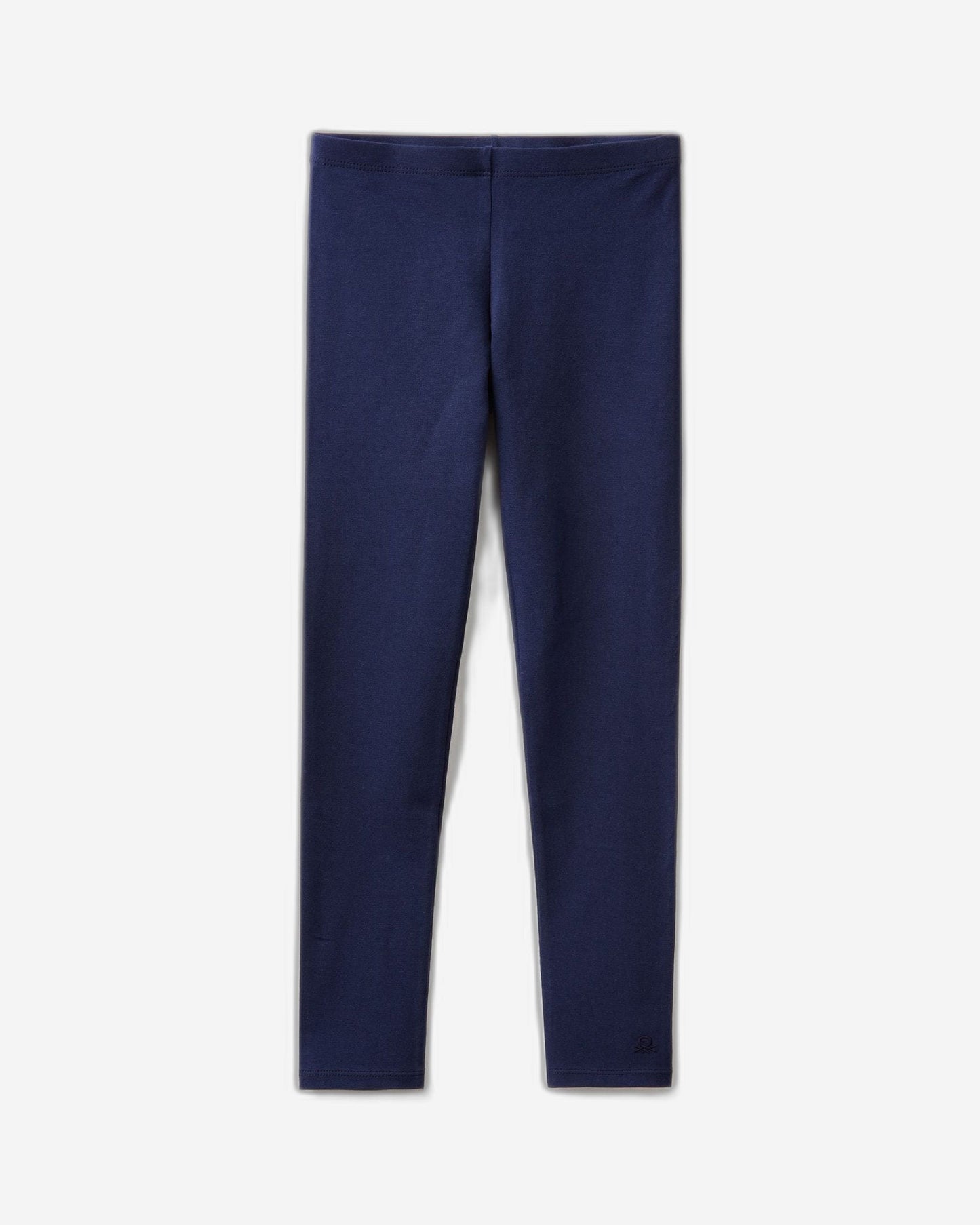 Leggings in stretch cotton with logo