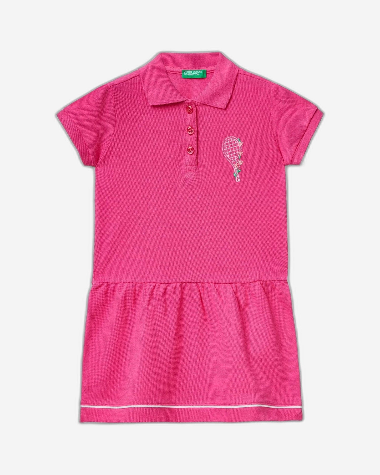 Short polo-style dress