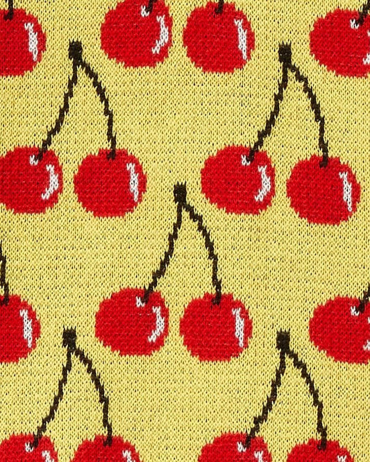 Vest with fruit pattern