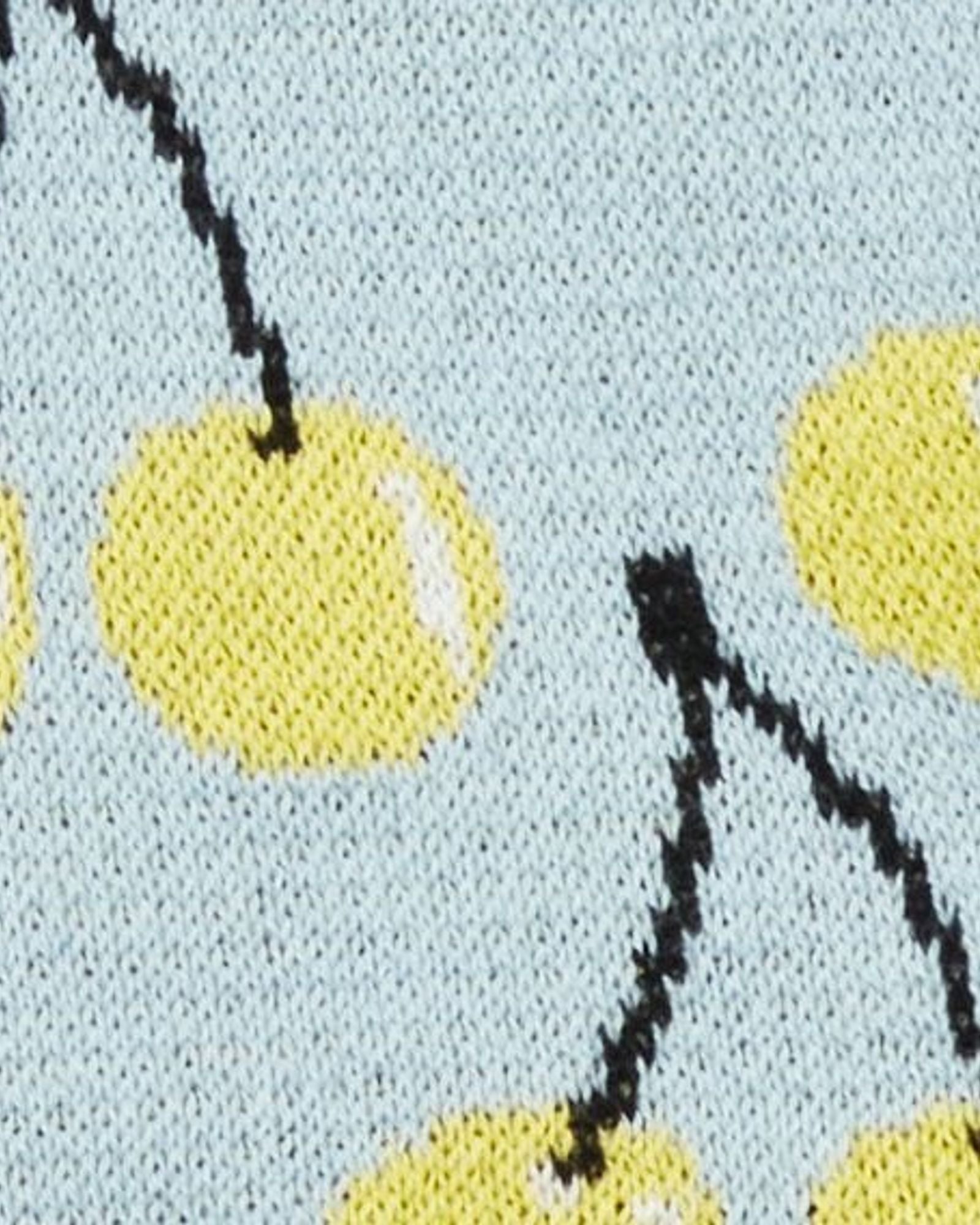 Top with fruit pattern