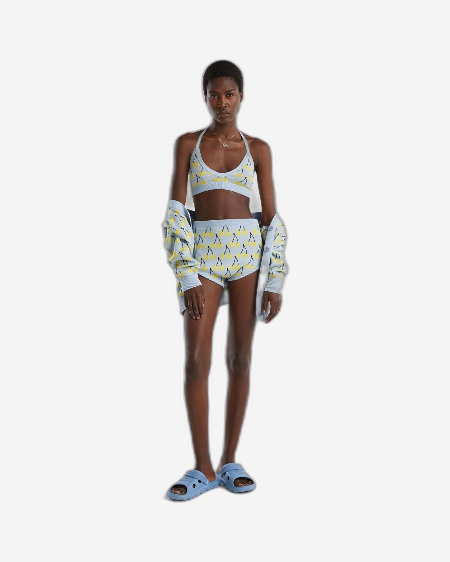 Top with fruit pattern