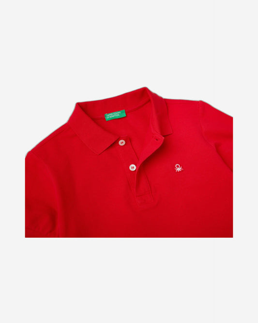 Slim fit polo in 100% organic cotton