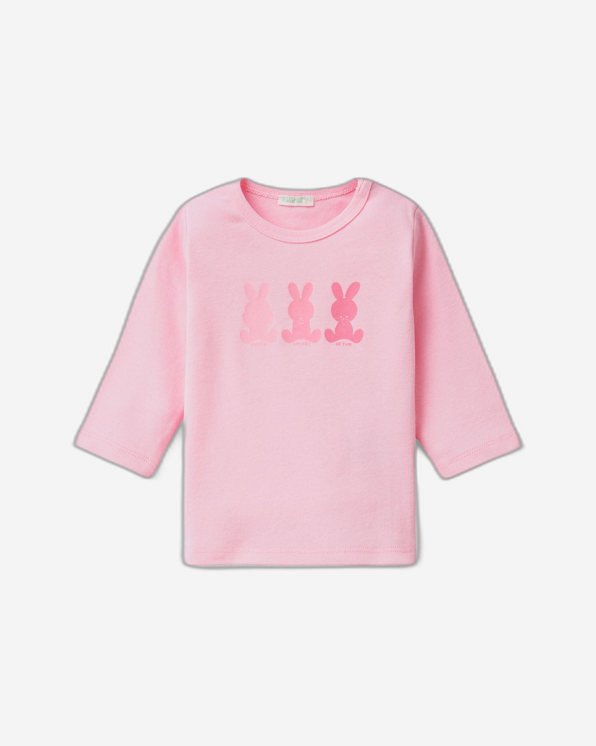 Long sleeve 100% organic cotton t-shirt