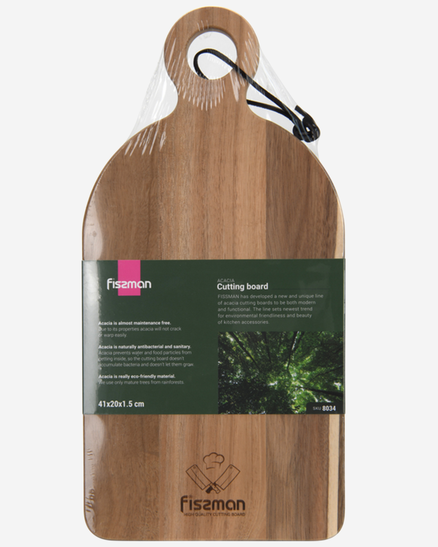 Fissman Acacia Cutting Board 41×20×1.5cm