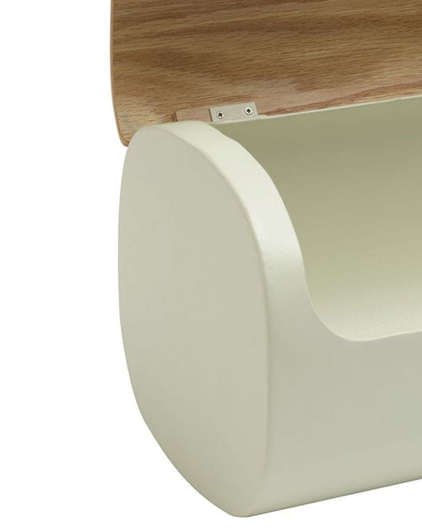 Legnoart Clibano Metal Bread Bin With Bented Oak Lid Bb-90K