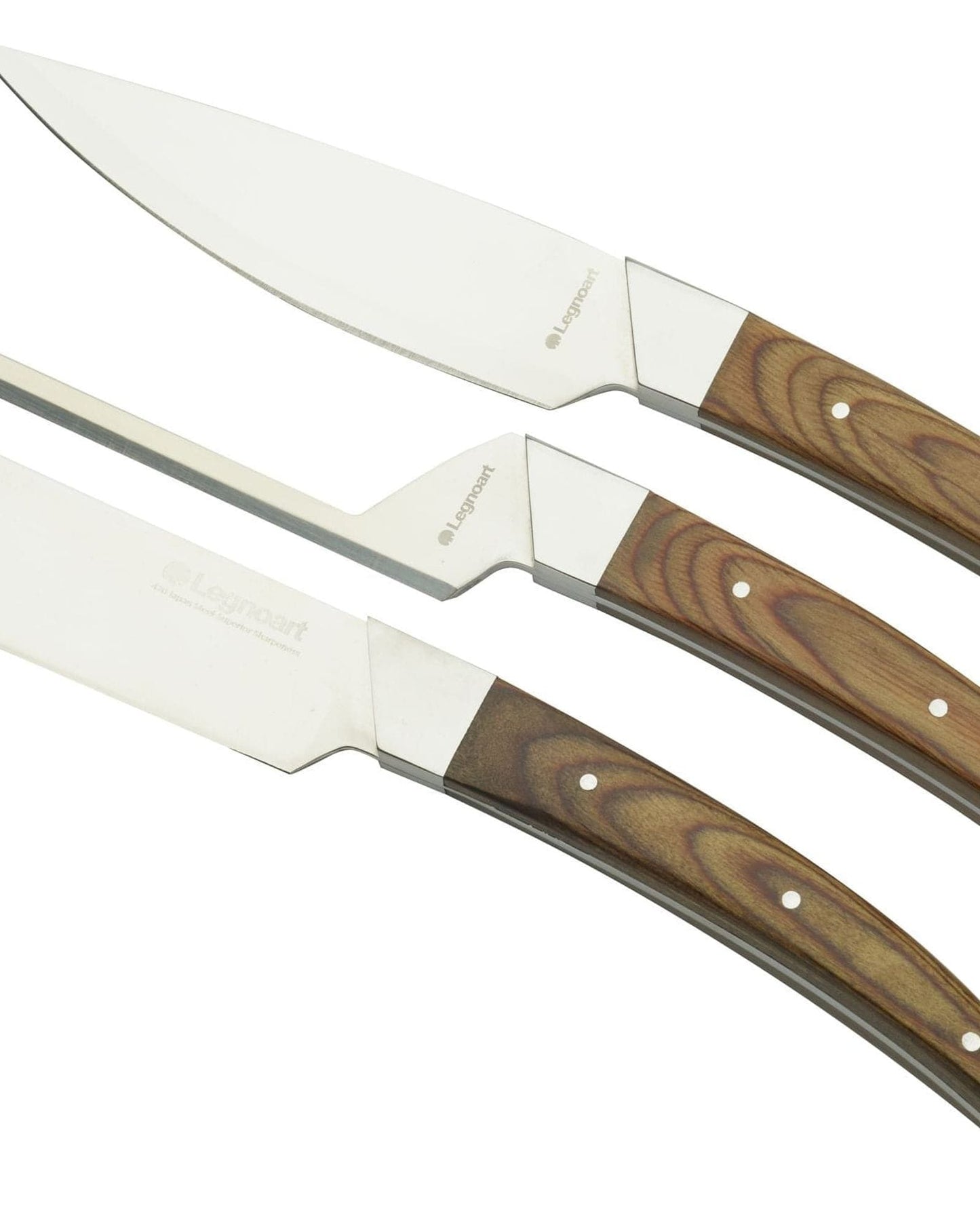 Legnoart Caseus Cheese Set With Light Wood Handle Ck-40B