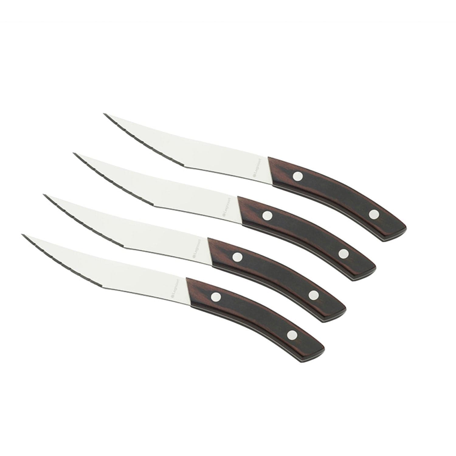 Legnoart Napoli Set Of 4 Pizza Knives Stainless Steel Light Handle Pk-10B